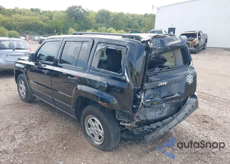 2016 Jeep Patriot Sport from USA, damaged, VIN 1C4NJPBA1GD719889